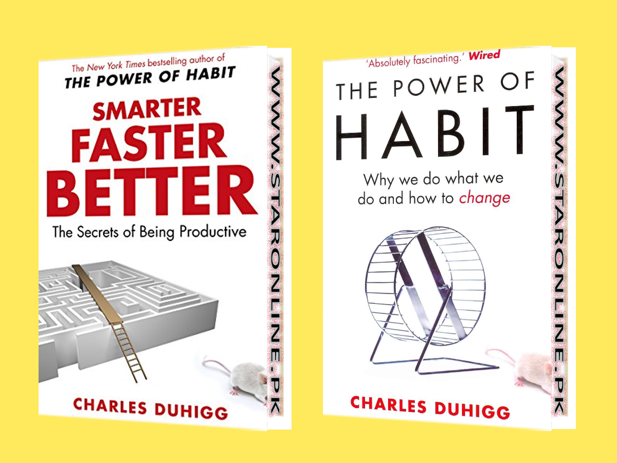 Favorite Two Books Best 2 Books by Charles Duhigg - staronlline.pk